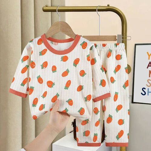 0-4 Age Baby Clothes Leisure Wear Kids Girl Boys Printed Bea
