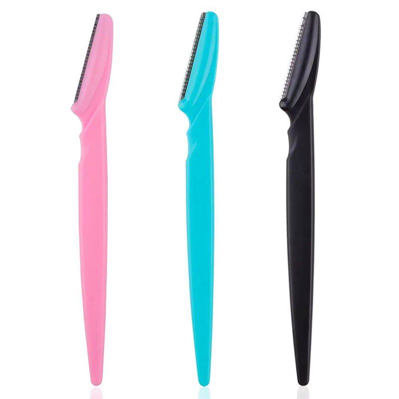 3/4/10Pcs Eyebrow Trmmer Face Blade Shaver Portable Eye Brow