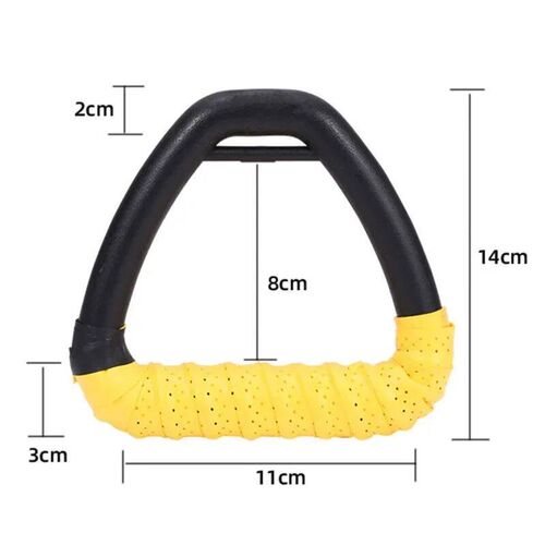 Gymnastic Rings Pull up Handle Rings with Adjustable Straps
