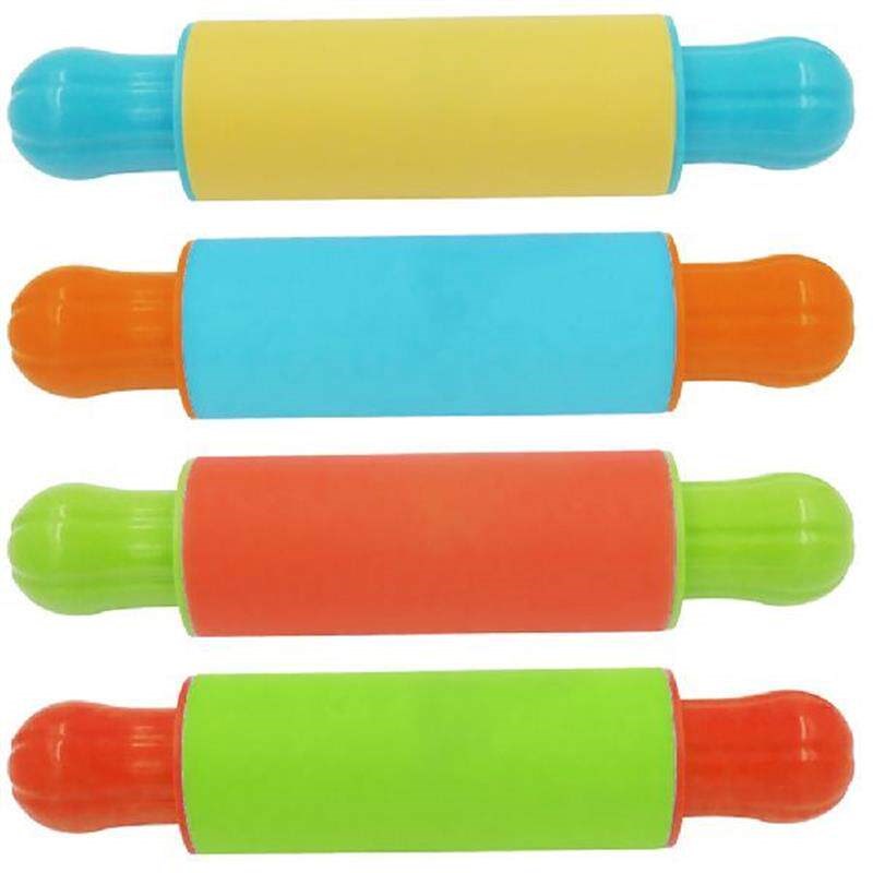 Rolling Clay Pin Roller Tools Dough Kids Mini Carving - 实物图