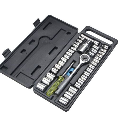 40pc Spanner Socket Set Car Vehicle Motorcycle Repair Ratche