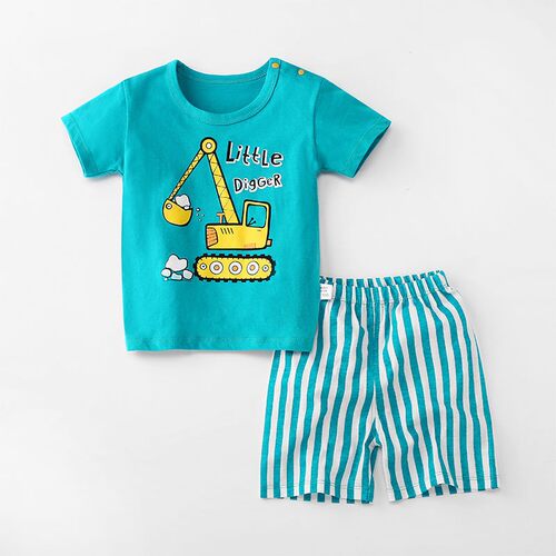 0-4 Years Old Toddler Girl Clothes Boys Girls Summer Suit Ki