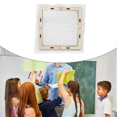 Wooden Paper Making Frame Learning Educational Toy Paper
