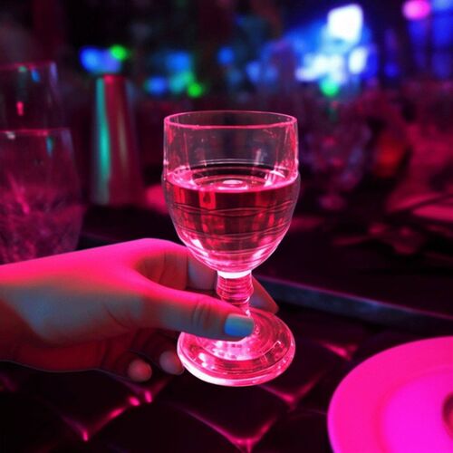 1/3/5 Pcs Luminous Bottle ers Lights 6cm LED Coaster Lamps F