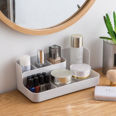 Makeup Organizer Bathroom Storage Box Cosmetic Organiser Off
