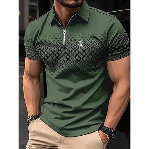 Business Mens Golf  Short Sleeve  Shirt Outdoor Casual Dail