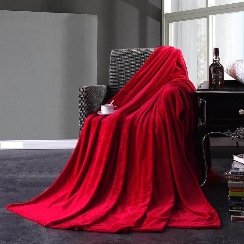 纯色珊瑚绒毛毯夏季单人空调薄毯果绿色法兰绒午睡毯大红沙发盖毯,床上用品,休闲毯/毛毯/绒毯,淘宝优惠券,粉丝福利购,淘宝优惠卷