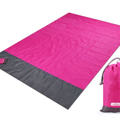 200x210cm Pocket Picnic Waproof Beach Mat Sand Free Blanket