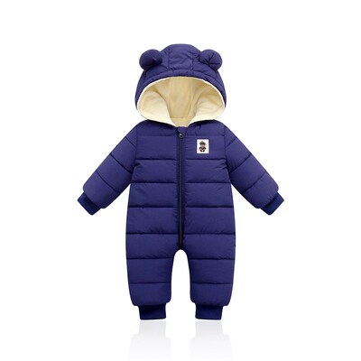 2022 Infant Girls Jumpsuit Autumn Winter New Children Plus V