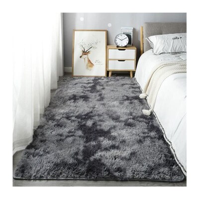 Carpet, bedroom bed blanket Nordic plush floor mat,cushion