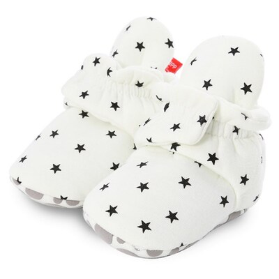 Newborn Baby Socks Shoes Boy Girl Star Toddler First Walkers