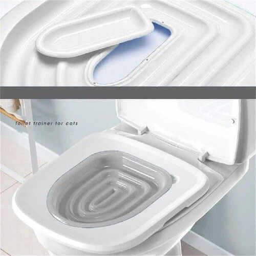 Plastic Cat Toilet Training Kit Reusable Puppy Cat Litter