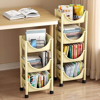 Household snack trolley rack multifunctional movable vegetab