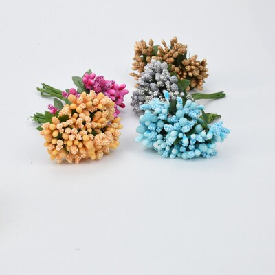 12 Pieces Stamen Diy Gifts Candy Box Home Decor Wedding Deco