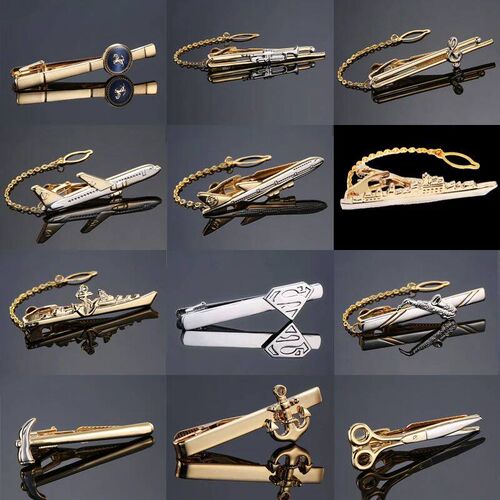 fashion Metal Men Tie Clip men Classy Necktie Tie Bar Clasp