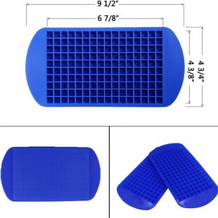 Silicone Mini Ice Cube Trays Molds Chilling Whiskey Cocktail