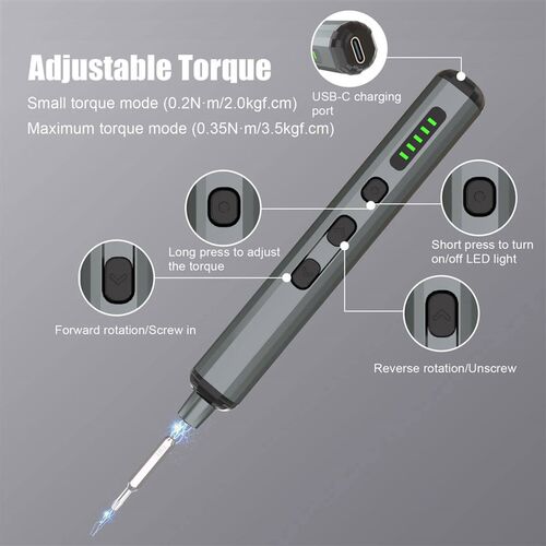 Mini Precision Electric Screwdriver Set 68 in 1 Power Repair