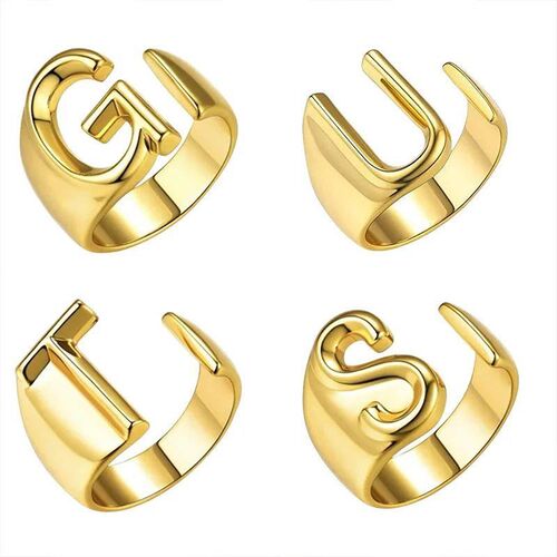 Letter G U T S Rings for Set Inspired Album Olivia Rodrigo