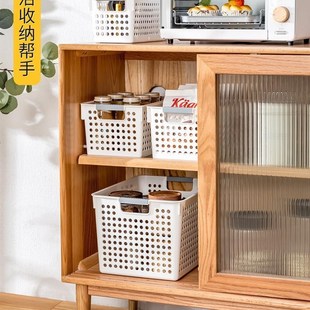 Plastic tabletop toy storage basket A4 document book materi