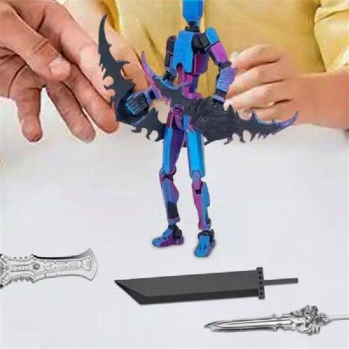 3D Printed Movable Robot Multi Joint Movable Robot