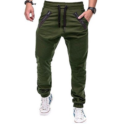 2023 New Hip Hop Men Cargo Trousers Joggers Casual Male Spor