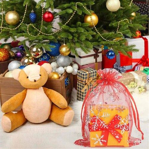 100x Organzas Bags Small Mini Gift Bags Wedding Favour Bags