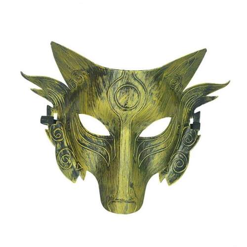 Halloween Cosplay Wolf Costume Mask Full Face Mask for Men