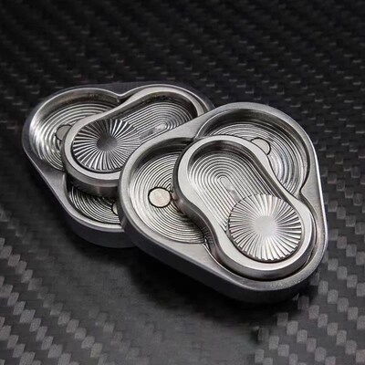 Funny Magnetic Fidget Slider Adult EDC Metal Fidget Toy ADHD
