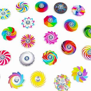 24PCS Mini Fidget Spinners Anxiety Stress Relief Sensory Toy