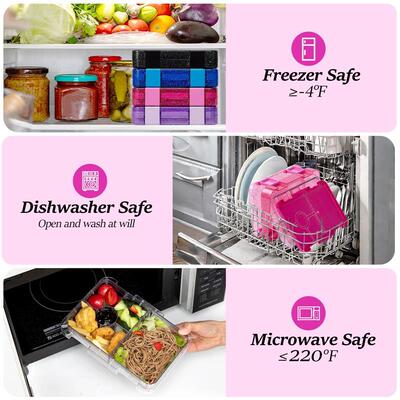 Portable Sealed Lunch Box Student Bento Box Microwave Availa