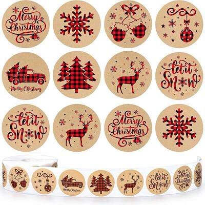500pcsMerryChristmaKa