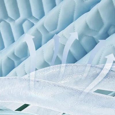 Cool Feeling Mattress Cover Single/Double/Queen Bed Sheet Su