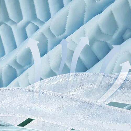 Cool Feeling Mattress Cover Single/Double/Queen Bed Sheet Su
