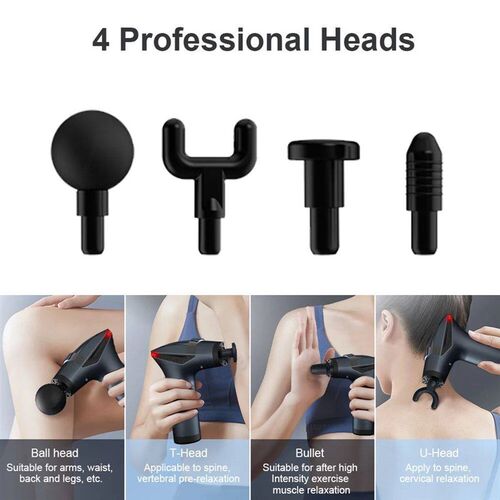 Muscle Massage Gun Portable Fascia Massage Gun High Frequenc