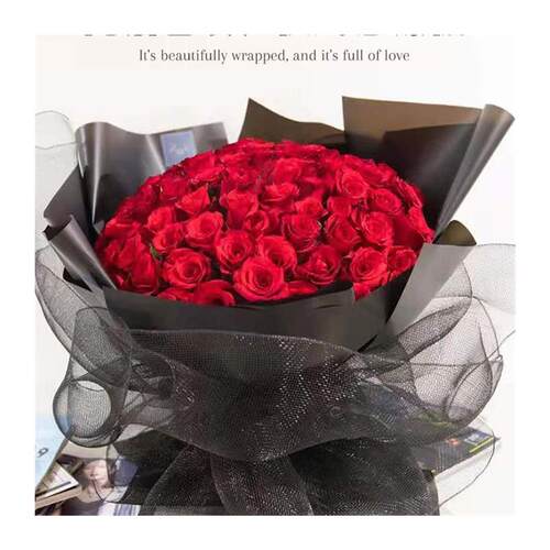 Hansu paper fog flower shop bouquet flower art wrapping pape