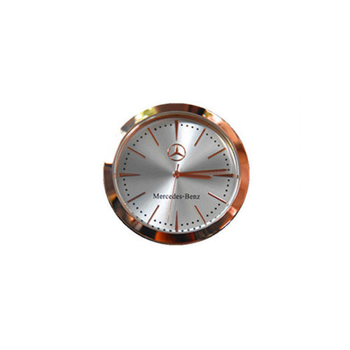 高精度个性汽车夜光车载时钟摆件电子表粘贴式车用内饰石英表数字