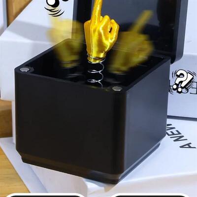 Christmas Interesting Prank Gift Middle Finger in Box Christ