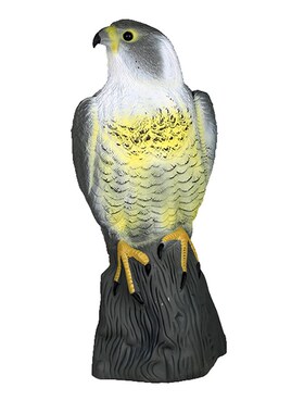 17 x 17.5 x 41cm Garden Fake Realistic Bird Scarer Scarecrow