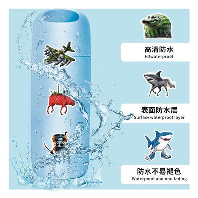 10/50PCS Abstract Animal Stickers Tung Tung Sahur Italian Br
