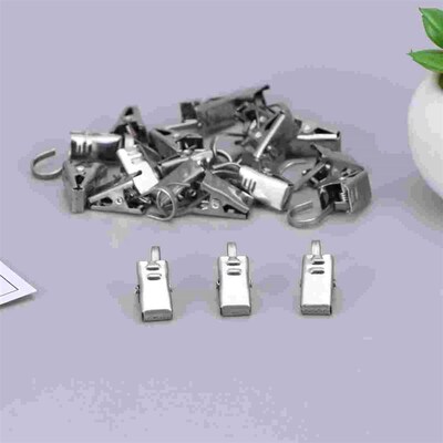 20 PCS Curtain Slider Clips Multipurpose Hanger Curtain Clip