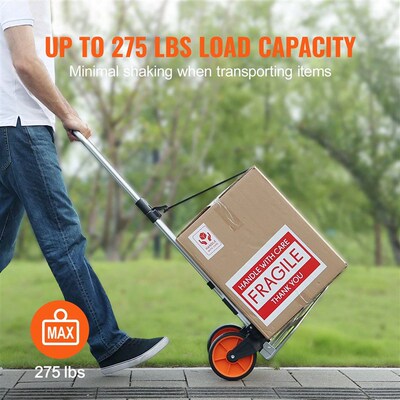 SucceBuy 176/275/309 lbs Folding Hand Truck Portable Cart Do