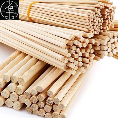 Round wooden stick 30cm50cm dowels Dowel Rods Pole 木棒