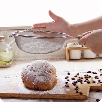 Ustar scoop surface stainless steel make dumplings colander