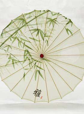 Ancient style ink wash oil paper umbrella Hanfu汉服演出装饰