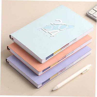 2024 English Calendar Book 365 days planner Creative Diary