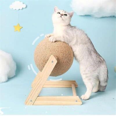 Scratching Ball Cat Scratcher Toy Sisal Cat Scratching Ball