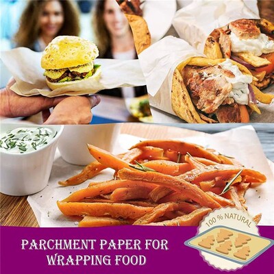 5M/10M/20M/35M Non-stick Baking Paper Sheet Wax Parchment Pa