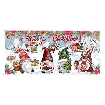 Large Hanging Backdrop Garage Door Cover Halloween