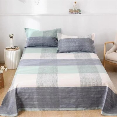 student single double bed sheet bedsheet linen spread 床单