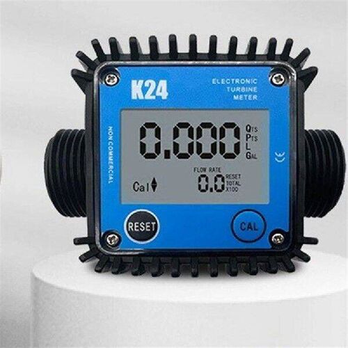 1 Piece LCD Fuel Flow Meter K24 For Turbine Digital Die-Sel